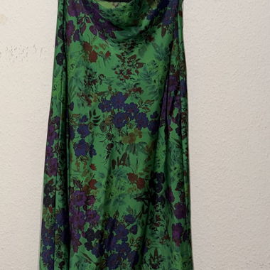 Zara Maxi Dress with Floral Pattern