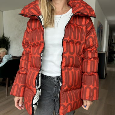 Duno puffer jacket red