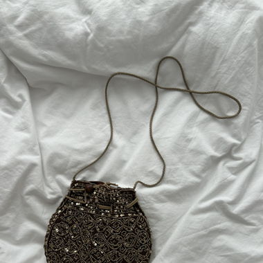 Glitzer Tasche