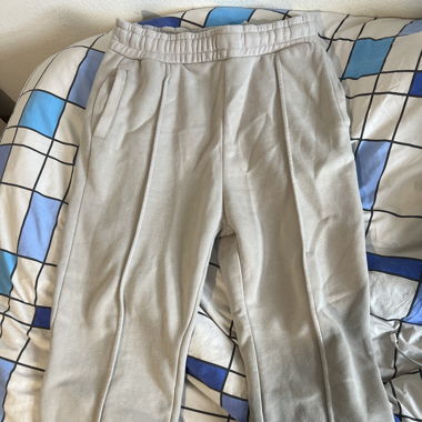 Grey baggy joggers bershka