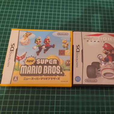 Mario kart and New Super Mario bros NDS