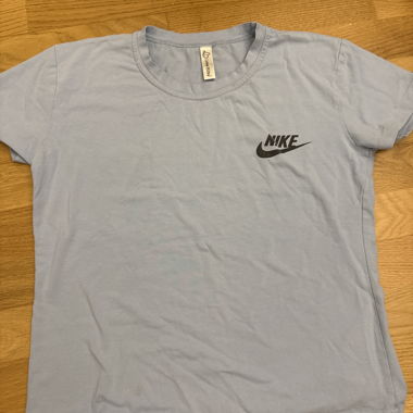 Nike T-Shirt hell Blau