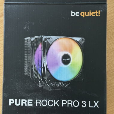 be quiet CPU cooler plus thermal paste