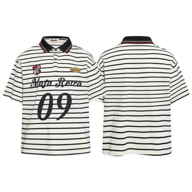 Gestreiftes Poloshirt