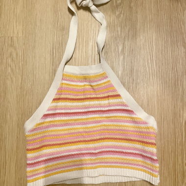 crocheted top