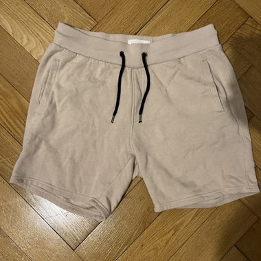 Short de sport beige
