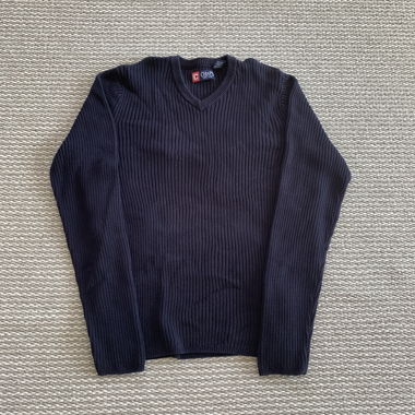 Chaps dark blue pullover