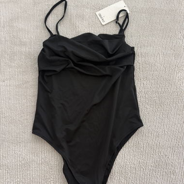 Schwarzer Damen-Body