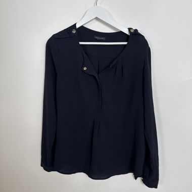 Tommy Hilfiger navy blouse