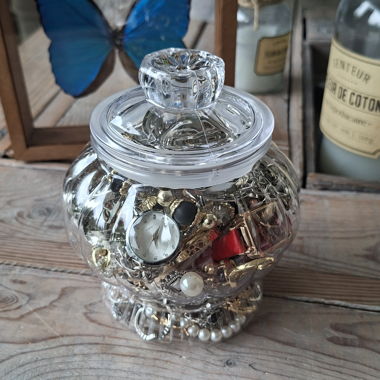Mystery Jewelry Pot in Gold and Silver