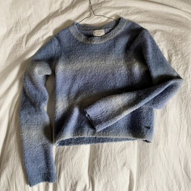PULL&BEAR- pull bleu 