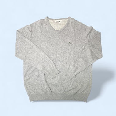 Light Grey Lacoste Sweater  – Size XL