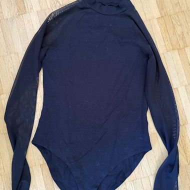 Body nero maniche lunghe