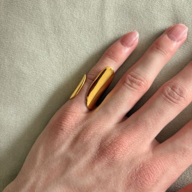 Anello Aperto Dorato