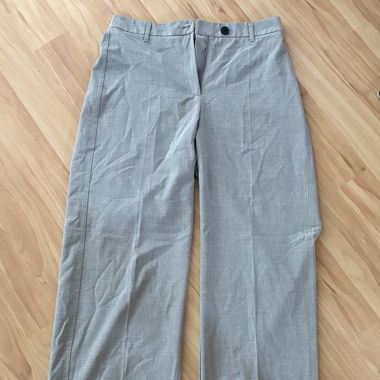 BERSHKA - Grau - Hose