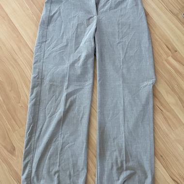 BERSHKA - Grau - Hose