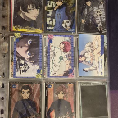 Blue Lock Card Lot