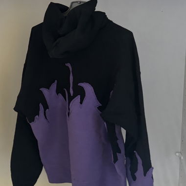 Felpa Thrasher upcycled