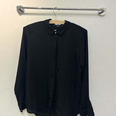 Vintage black elegant blouse