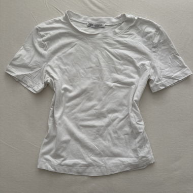 T-shirt blanc Zara
