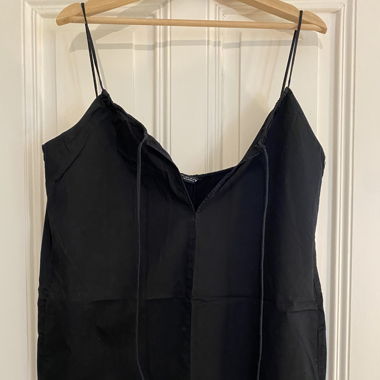 Combishort noir fluide – Zara