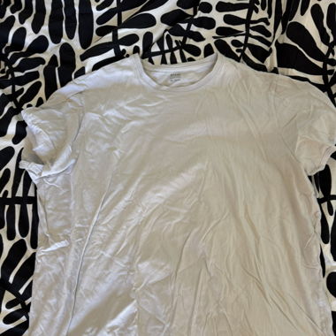T Shirt Blanc 4XL