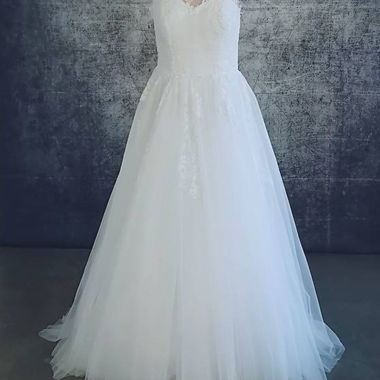 Robe de mariée en tulle