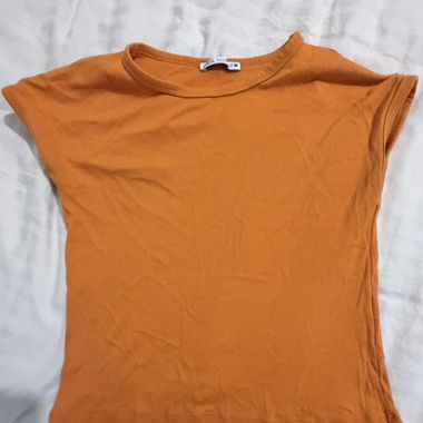 Orange Damen-T-Shirt