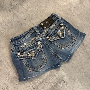 Vintage Miss Me Denim Short (XS)