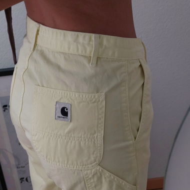 Carhartt Pierce Pants - Butter Yellow size 27