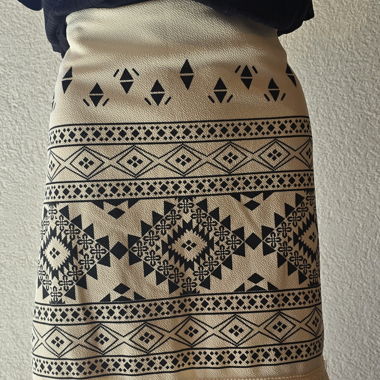Jupe courte imprimée SHEIN
