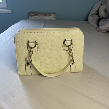 Sac à main jaune