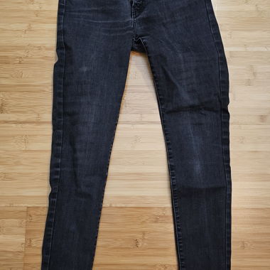 Jean Levi's Super Skinny Taille Très Haute Noir