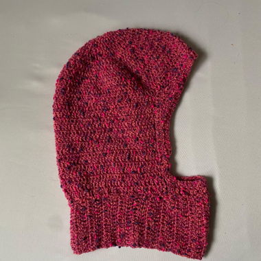 balaclava all'uncinetto