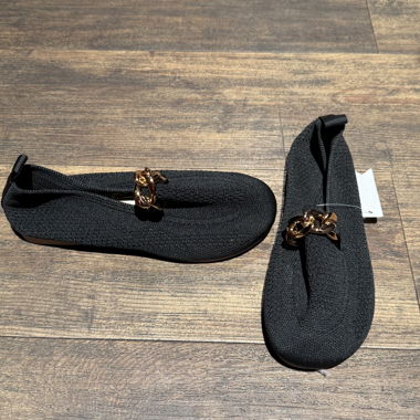 Ballerines noires à boucle