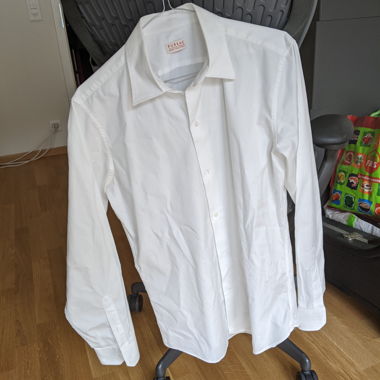 Camicia elegante bianca De Fursac