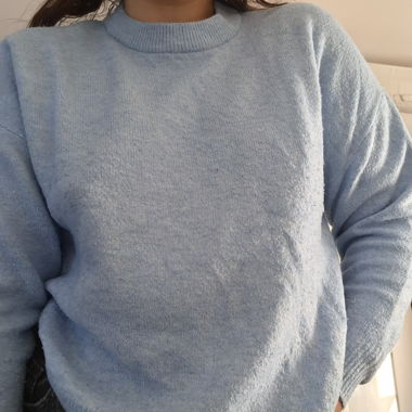 Pull bleu clair