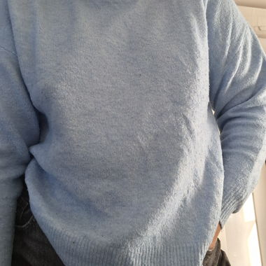 Pull bleu clair