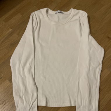crop top weiss, bershka Grösse S