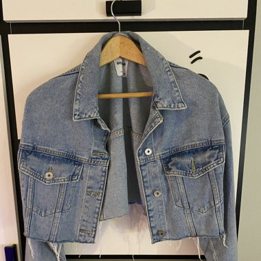 Veste en jeans Bershka