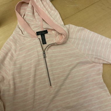 Felpa rigata rosa Ralph Lauren M