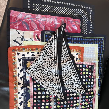 Div. Seiden Foulard