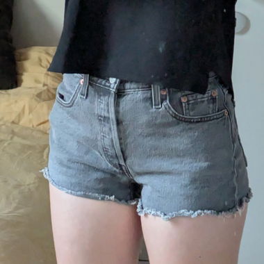 Levi’s Jeans-Shorts grau Grösse W25
