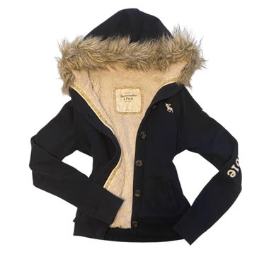 Giacca con cappuccio imbottita Abercrombie & Fitch