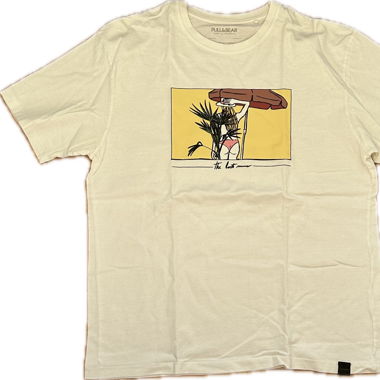 Pull&Bear: T-Shirt Print - white