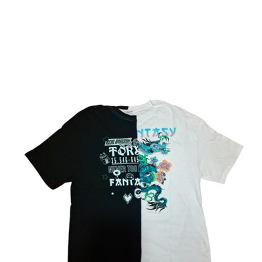 T-shirt black & White