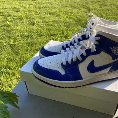 jordan 1 mid blue kentucky