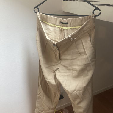 OPUS Beigefarbene Hose