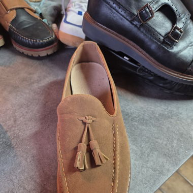 Mocassin brun clair 