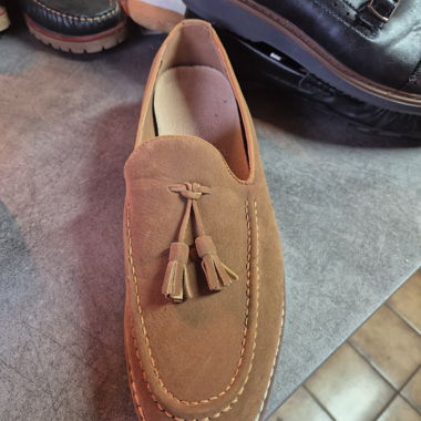Mocassin brun clair 